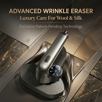 AI-Powered Portable Steam Iron with T-Shaped Ceramic Soleplate for Luxury Fabrics