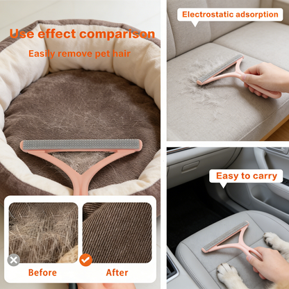 Pet Hair Remover – Reusable Lint & Fur Removal Tool for Furniture, Carpet, Clothes & Car Seats